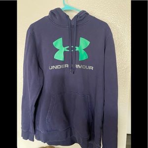 Under Armour blue hoodie